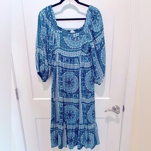 Beautiful bohemian flowy maxi dress